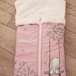 3-IN-1 Snuggle Baby Sleeping Bag Pink Ellie Elephant On Swing