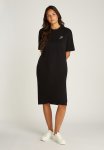 Calvin Klein Embroidered Ck Long Tee Dress - Ck Black