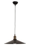 Metal Pendant With Black Inner
