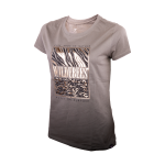 Ladies Animal Instinct Block Tee - Basil - 3XL