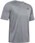 Men's Ua Tech 2.0 Textured Short Sleeve T-Shirt - Pitch Gray / / Black / 4XL