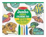 Melissa Jumbo Colouring Pad Animals