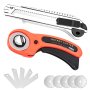 45MM Rotary Cutter & Utility Knife Set