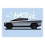 Tesla Cybertruck Art - A1 Poster