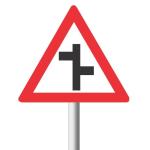 Staggered Junctions R-l Road Sign W109