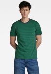 G-star Raw Stripe Slim R T - Jolly Green dk Grape Stripe
