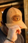 Black Cork With Leather Cap