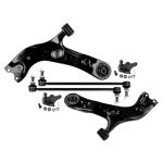 4PC K620586 K620587 K750043 Front Lower Control Arms Sway Bars Replacement For Toyota RAV4 2006 2007 2008 2009 2010 2011 2012 20