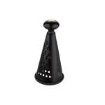 8" Round Taper Grater Black