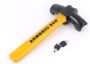 Armored Bar Car Steering Wheel Lock - Yellow & Black