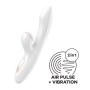 Satisfyer Pro+ Air Pulse Clitoral Stimulator & G-spot Vibrator