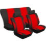 STINGRAY Laguna Red & Black Car Seat Covers 6 Piece