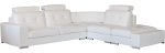 Zaragoza Corner Couch With Built-in Side Table.