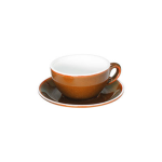 Fortis - Italia - Brown Open Cappuccino Cup 210ML & Saucer Set Of 12