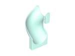 Parts Slide Playground 6 X 6 X 6 Curved 90 Degrees 28387 - Light Aqua