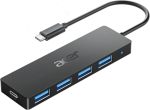 Acer USB C Hub 4 Ports Multiple USB 3.0 Hub Usbc Splitter For Laptop With Typec Power Port Extender For Type C Port Laptop
