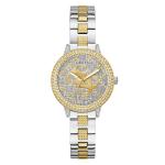 Guess Ladies Two-tone Gold & Silver Analog Watch