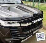 Toyota Landcruiser 300 Series Bonnet Protecter Gloss Black