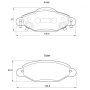 Toyota Kbc Brake Pads Front For Yaris - Spares Direct
