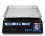 40KG Digital Electronic Retail Price Computing Scale High Precision Commercial Weighing Scale With Stainless Steel Tray & Lcd Di