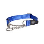 Rogz Utility Control Collar Chain - Medium Blue