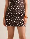 Saylor Linen MINI Skirt - 16 Hunter Spot Set