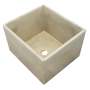 Large Sandstone Square Concrete Basin 45 X 40X 31CM High