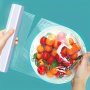 Bpa-free Kitchen Cling Wrap With Easy Slide Cutter - 1PC Perfect For Fresh Food Storage & Home Use