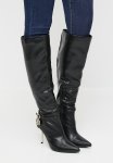 Plum Colda Knee Length Boot - Black