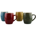 Gourmand 14335L Lime 400ML Stoneware Coffee Mug
