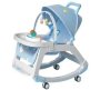 Portable Baby Chair Rocking Chair Blue White