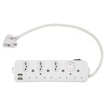 8 Way Multi Plug With USB 2.1A USB