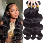 Curly Wave Hair Extensions For Women - Synthetic Fiber Weft No Shedding Tangle-free Natural Look Hair Bundles Suitable For All P