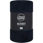Sup plush Blanket 125X150 Navy 1 Ea