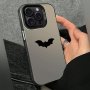 Laser Black Bat For Apple Phone Case