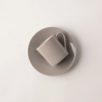 Omada - Maxim Espresso Cup & Saucer 4PCE In Gift Box - Light Grey