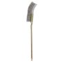 Curved Head Steel Wire Brush For Bonsai Tree Cleaning And Gardening Tool