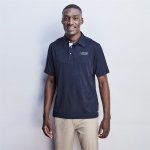 Mens Motif Golf Shirt - White 5XL