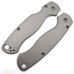 Spyderco Para Military 2 SCALES Agent Series Clip Side Liner Delete Sniper Grey Anodized