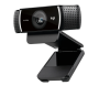 Logitech Webcam C922 HD Pro Webcam USB Full HD 10MP Carl Zeiss Lens 20 Step Autofocus Microphone Incl Tripod
