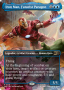 Iron Man Futurist Paragon Borderless Marvel Super Heroes Commander - Damaged Foil
