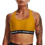 Under Armour Women's Mid Crossback Sports Bra - Yellow - Sm