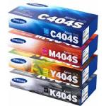 Samsung Clt 404S Full Set B c y m Cartridges