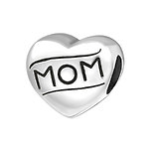 A9-C17133 - 925 Sterling Silver Mom European Charm Bead
