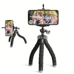 An Octopus Mobile Phone Holder Camera Stand Photography Stand-strong Durable Can Be Folded At Will Multiple Folding Without Dama