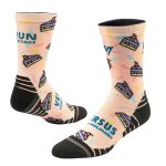 Versus Run For Cake Active Crew Socks - 8-12 Run For Cake