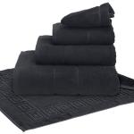 Terry Lustre 525GSM Luxury Range - Various Colours & Sizes - Hand Towel 50CM X 90CM Charcoal
