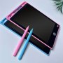 1PC Color Lcd Writing Tablet Drawing Pad Portable And Educational Perfect Gift For Christmas Halloween Party - Pvc Material Non-rechargeable Button Battery Includes Electronic Components