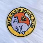 Eat And Sleep Club Patch