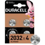 Duracell 2032 Lithium Coin Battery - 3V - 4 Pack